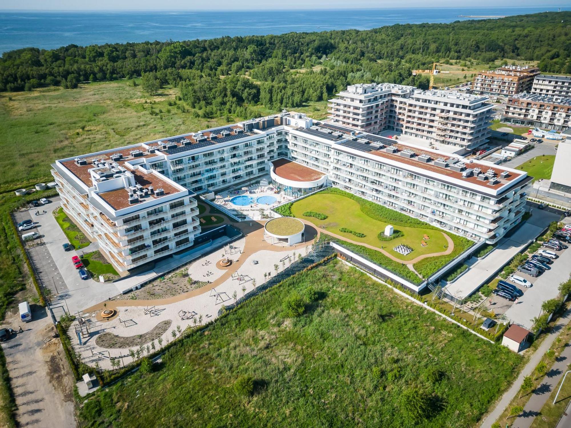 Faro Apartamenty Polanki Aqua Spa Deluxe 4 Baseny Free Parking Kołobrzeg Exterior foto